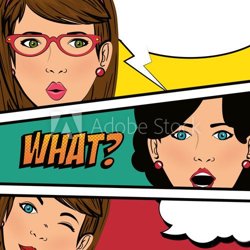 Fototapeta pop art comic design 