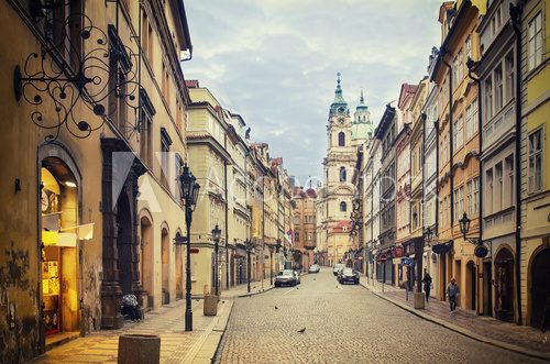 Fototapeta Prague street view