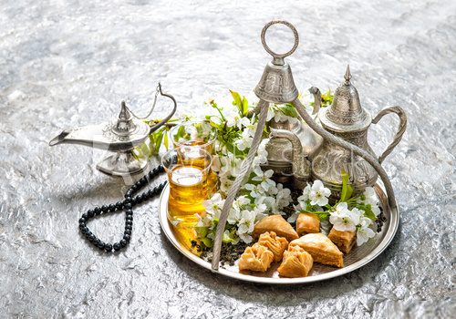 Fototapeta Ramadan kareem. Eid mubarak. Islamic holidays decoration