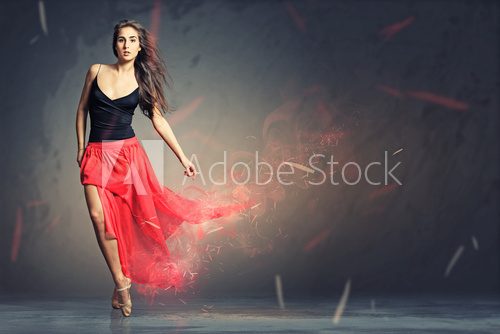 Fototapeta Red Dance