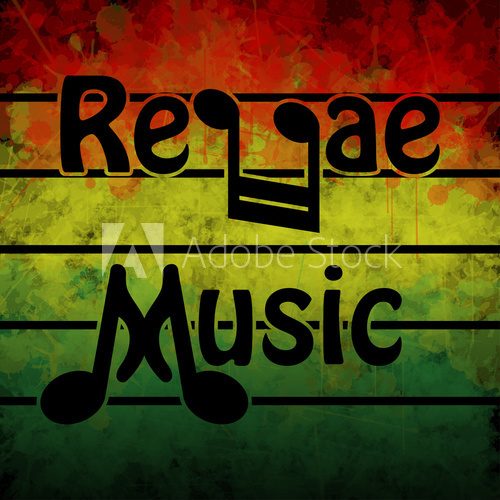 Fototapeta Reggae Music