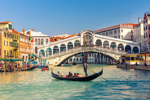 Fototapeta Rialto Bridge in Venice