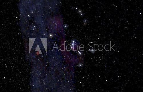 Fototapeta Rosette nebula in the constellation of Unicorn