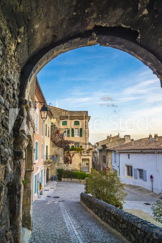 Fototapeta Ruelle vieux village/Rochemaure