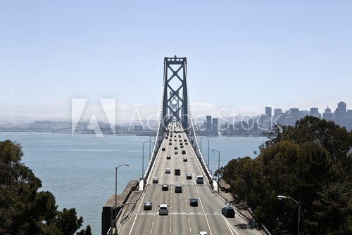Fototapeta San Francisco Bay Bridge