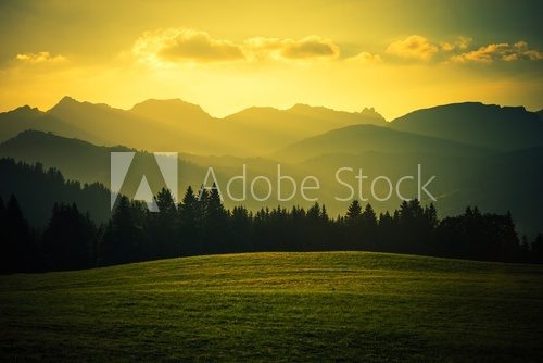 Fototapeta Scenic Mountain Landscape