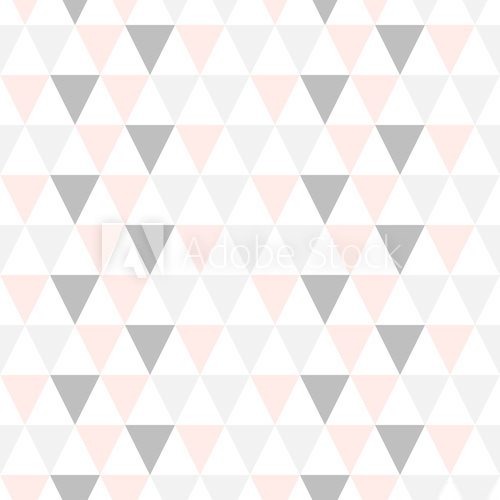 Fototapeta Seamless Pattern Dreieck Muster Abstrakt Pastell