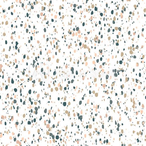 Fototapeta Seamless pattern with spraying abstract spatter