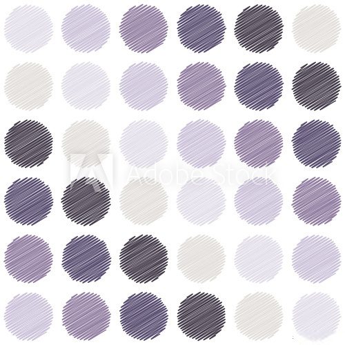 Fototapeta seamless sample - the shaded pastel circles