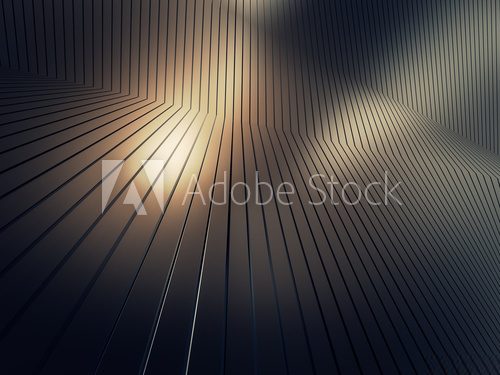 Fototapeta shiny metal plate