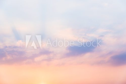 Fototapeta Sky in sunset