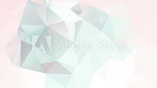 Fototapeta soft pastel abstract geometric background with gradients vector