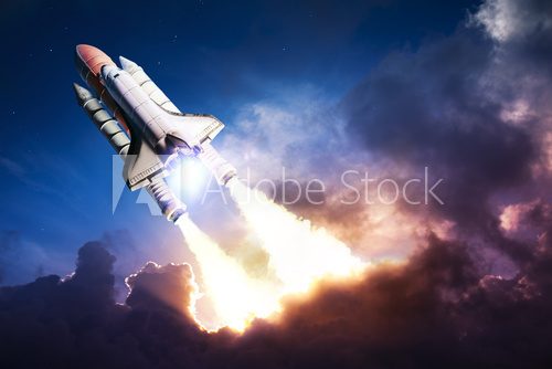 Fototapeta Space shuttle