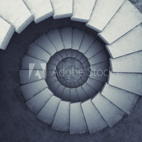 Fototapeta Spiral stair