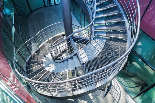 Fototapeta spiral stair