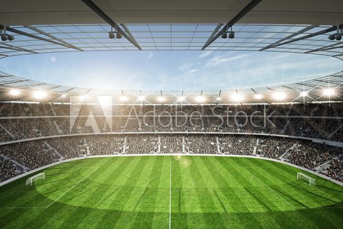 Fototapeta Stadion Blick von oberer TribÃ¼ne
