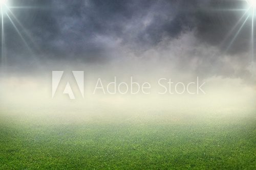 Fototapeta Stadium, field, light.