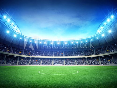 Fototapeta Stadium night