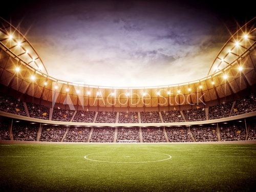 Fototapeta Stadium night