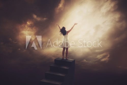 Fototapeta Staircase praise