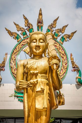 Fototapeta Statue of the buddha in Krabi,Thailand