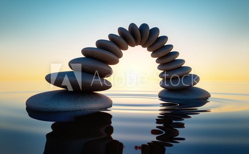 Fototapeta SteinbrÃ¼cke im Meer