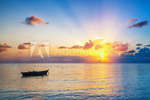 Fototapeta Sunrise over ocean