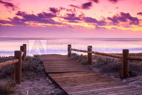 Fototapeta Sunset beach