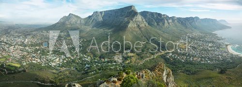 Fototapeta Table Mountain and twelve apostles