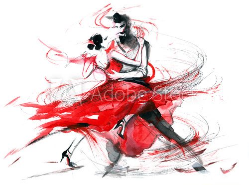 Fototapeta tango