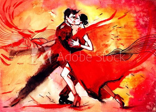 Fototapeta tango