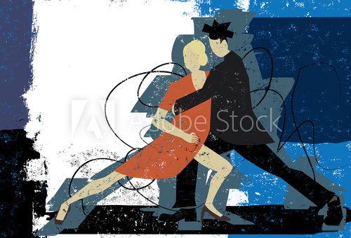 Fototapeta Tango Couple