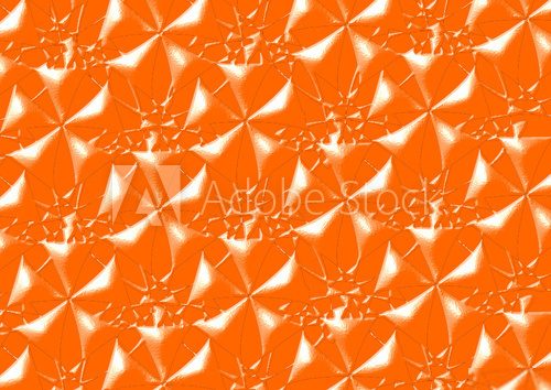 Fototapeta texture,motifs sur cuir en relief,orange