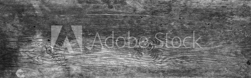 Fototapeta texture old brown barn boards in the cracks and holes. big size. Copy space. Free space for text. black and white photo