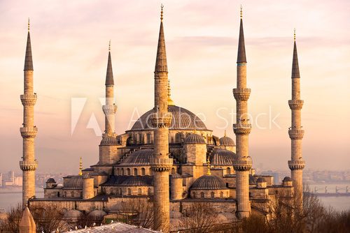 Fototapeta The Blue Mosque, Istanbul, Turkey.