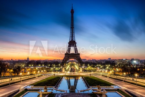 Fototapeta Tour Eiffel Paris France