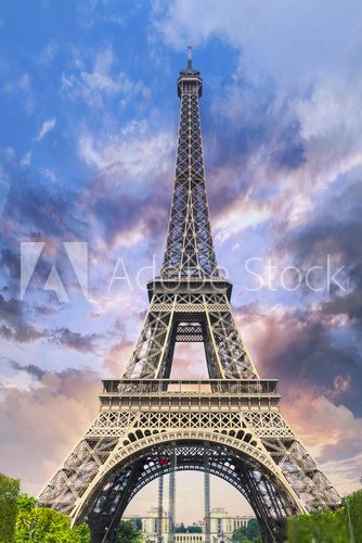 Fototapeta Tour Eiffel with beautiful sky,Paris