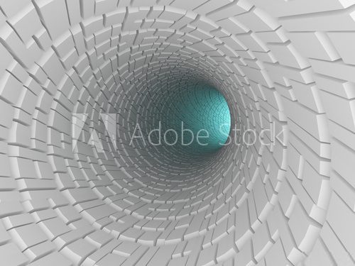 Fototapeta Tunnel, 3D