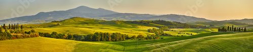 Fototapeta Tuscany hills, panorama shoot
