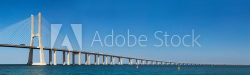 Fototapeta Vasco da Gama Bridge in Lisbon