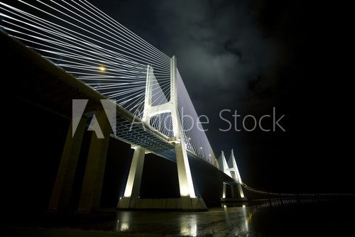 Fototapeta Vasco da Gama bridge in Lisbon