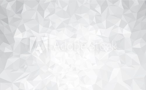 Fototapeta Vector abstract gray, triangles background.