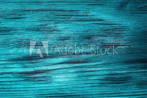 Fototapeta Vintage blue wooden background