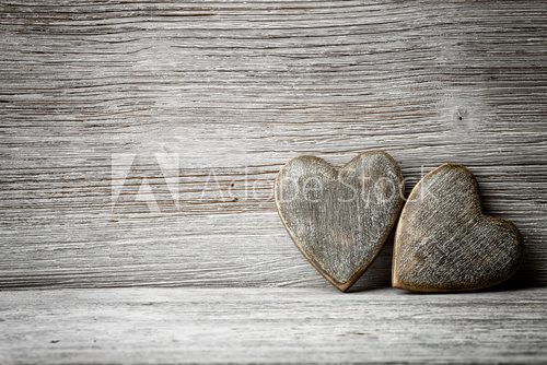 Fototapeta Vintage heart.
