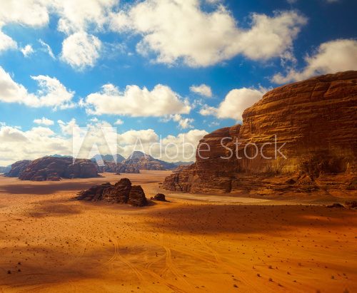 Fototapeta Wadi Rum desert, Jordan