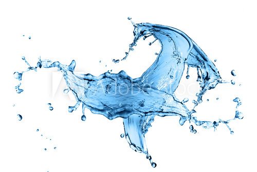 Fototapeta water splashing