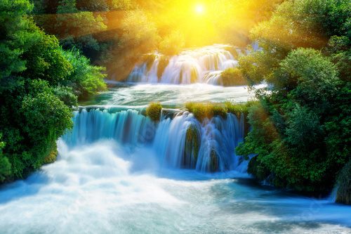 Fototapeta Waterfalls Krka