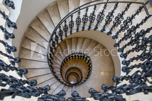 Fototapeta Wendeltreppe