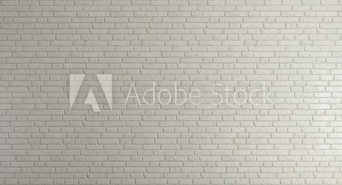 Fototapeta white brick wall for background