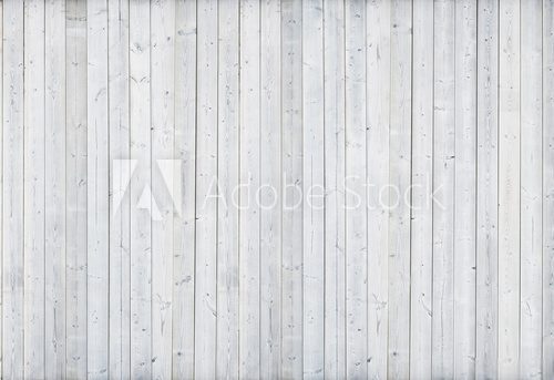 Fototapeta white wood wall